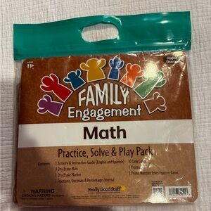 Family Engagement Math - Practice, Solve & Play Pack - Upper Grades NWT Teachers
